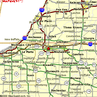 Michiana Map